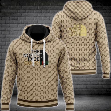 north face x gucci hoodie|gucci x north face tracksuit.